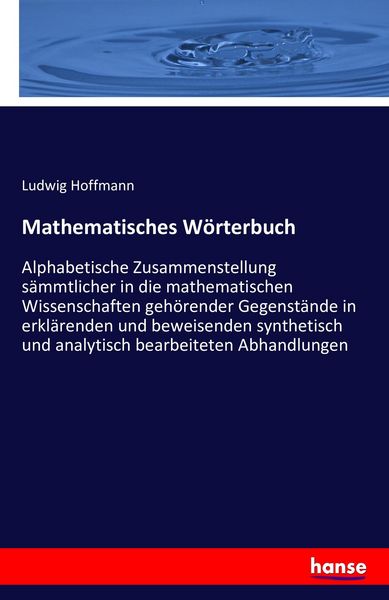 Produktbild: Mathematisches W&ouml;rterbuch