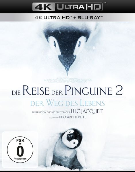 Die Reise der Pinguine 2 - Der Weg des Lebens (4K Ultra HD) (+ Blu-ray 2D)