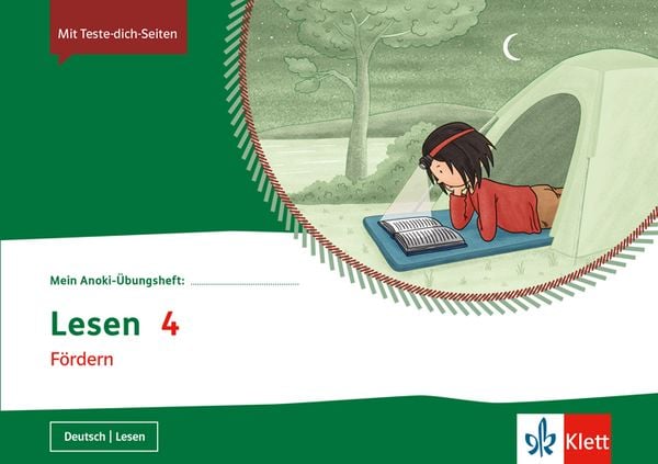 Mein Anoki-Übungsheft. Lesen 4. Fördern. Übungsheft Klasse 4, Geheftet von , Klett Schulbuchverlag, 9783121622498