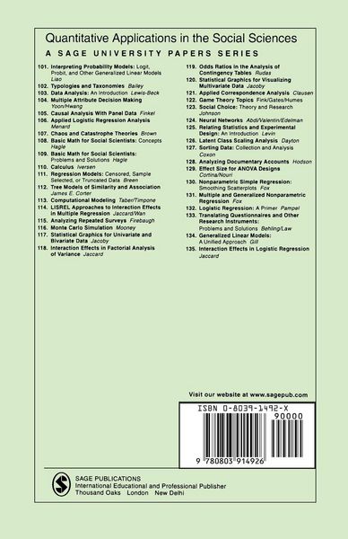 Produktbild: Log-Linear Models