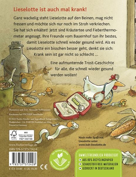 Produktbild: Lieselotte ist krank