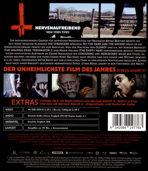 Produktbild: The Dark and the Wicked (UHD-Blu-ray + Blu-ray)
