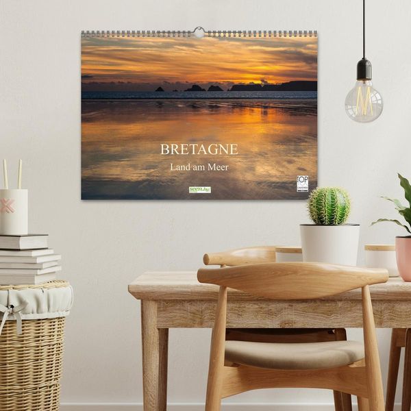Produktbild: Bretagne - Land am Meer (Wandkalender 2026 DIN A3 quer), CALVENDO Monatskalender