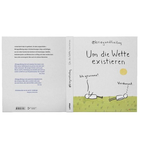 Produktbild: Kriegundfreitag: Um die Wette existieren