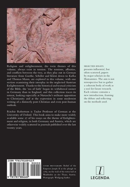 Produktbild: Enlightenment and Religion in German and Austrian Literature