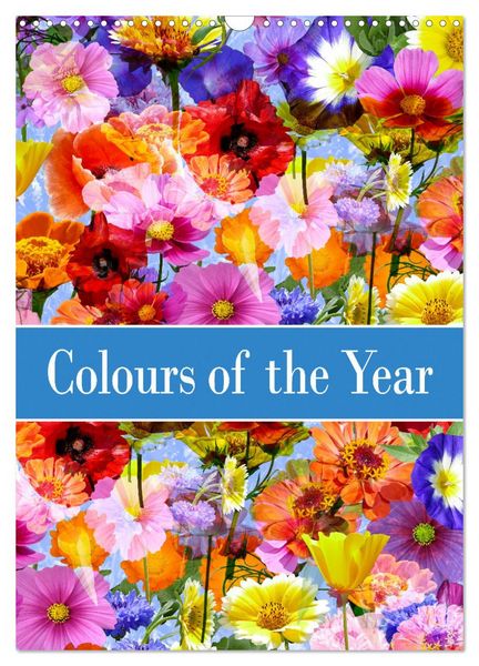 Produktbild: Colours of the Year (Wall Calendar 2026 DIN A3 portrait), CALVENDO 12 Month Wall Calendar