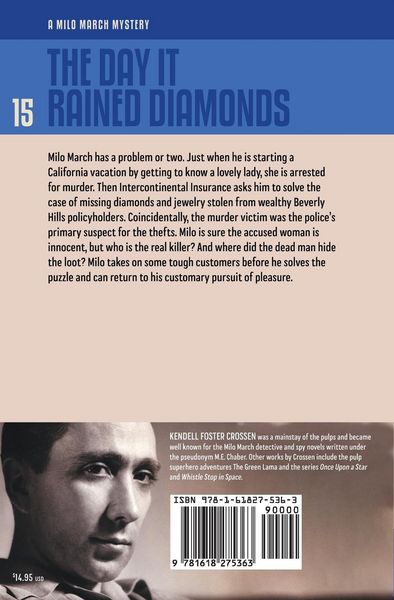 Produktbild: Milo March #15: The Day That Rained Diamonds