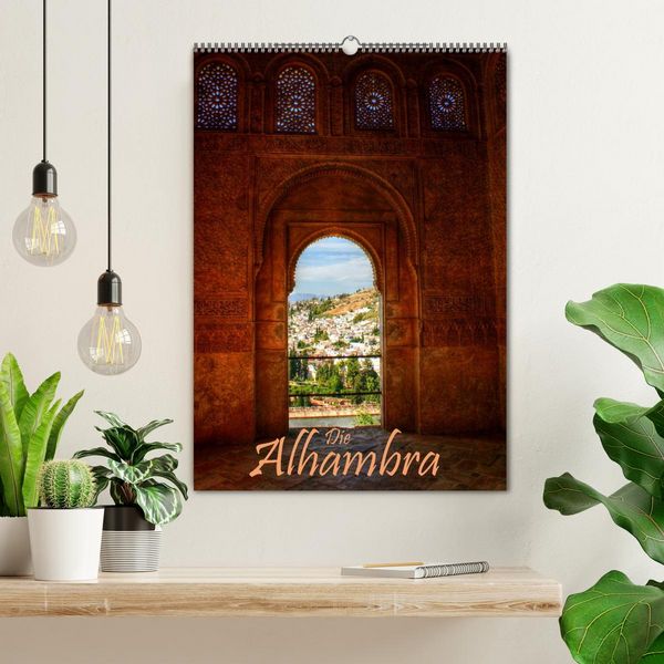 Produktbild: Die Alhambra (Wandkalender 2026 DIN A2 hoch), CALVENDO Monatskalender