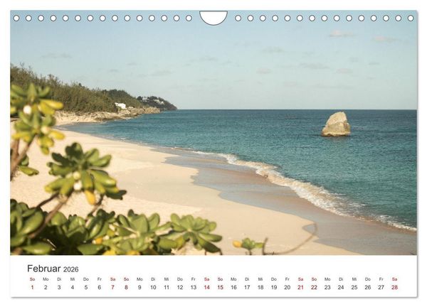 Produktbild: Bermuda - Eine Reise zu den Bermudainseln. (Wandkalender 2026 DIN A4 quer), CALVENDO Monatskalender