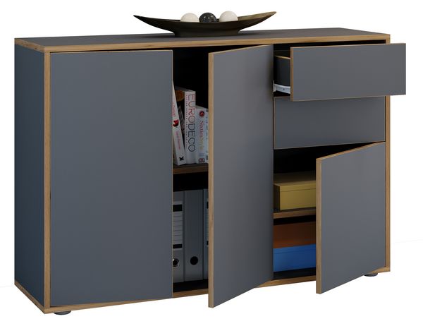 Produktbild: Holz Kommode Sideboard Salia Breite 110 Schublade