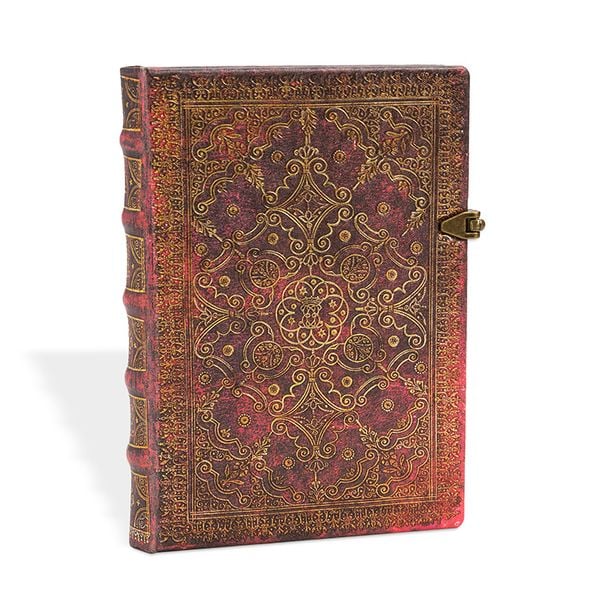 Produktbild: Hardcover Notizbuch Karmin, Midi, Liniert