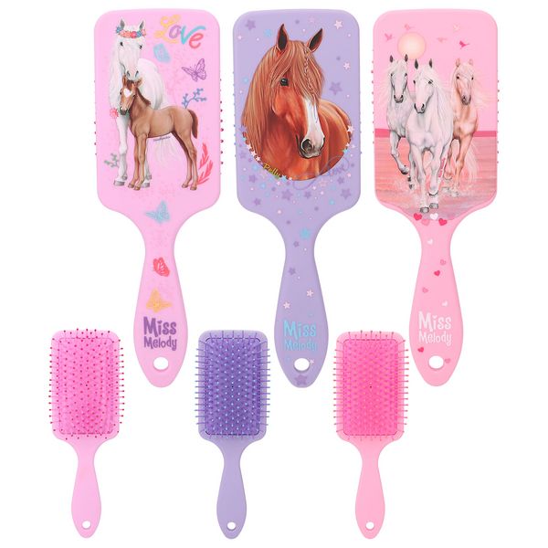 Produktbild: Miss Melody Haarb&uuml;rste Rubber Finish