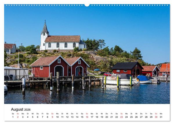 Produktbild: Westk&uuml;ste in Schweden (hochwertiger Premium Wandkalender 2026 DIN A2 quer), Kunstdruck in Hochglanz