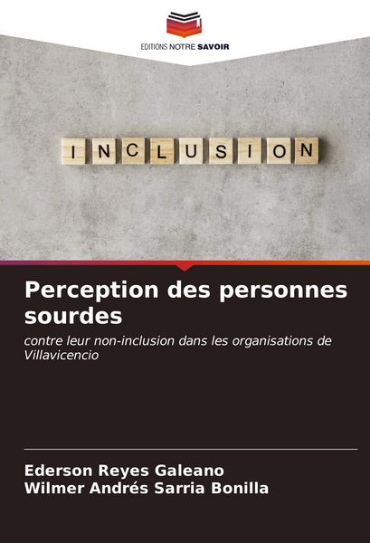 Produktbild: Perception des personnes sourdes