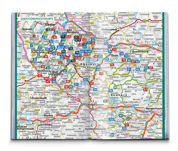 Produktbild: KOMPASS Wanderlust Harz