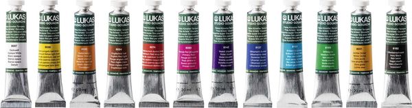 Produktbild: Lukas Studio Gouache Tempera Farben 12 x 20ml