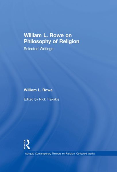 Produktbild: William L. Rowe on Philosophy of Religion