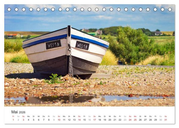Produktbild: Eiderstedt Impressionen (Tischkalender 2026 DIN A5 quer), CALVENDO Monatskalender