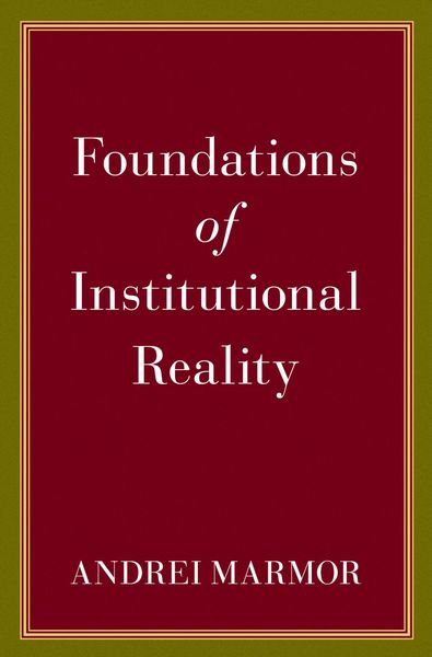 Produktbild: Foundations of Institutional Reality