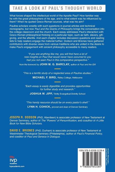 Produktbild: Paul and the Giants of Philosophy
