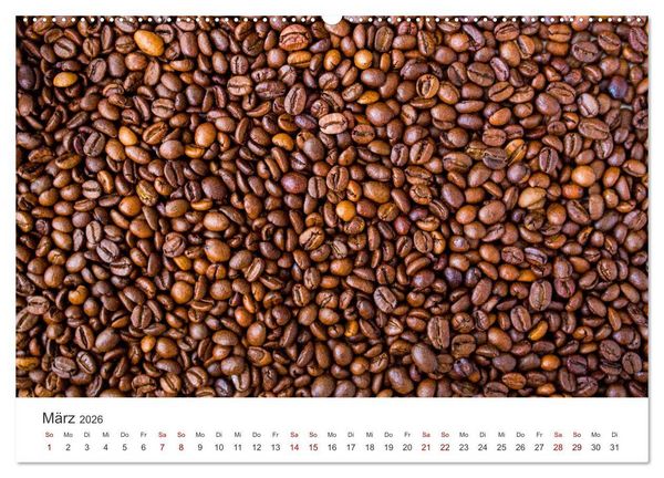 Produktbild: Genussmomente Kaffee (Wandkalender 2026 DIN A2 quer), CALVENDO Monatskalender