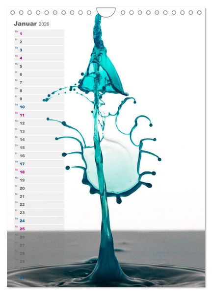 Produktbild: Farbenfreudig (Wandkalender 2026 DIN A4 hoch), CALVENDO Monatskalender
