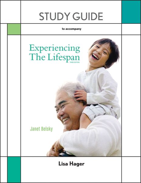 Produktbild: Belsky, J: Study Guide for Experiencing the Lifespan