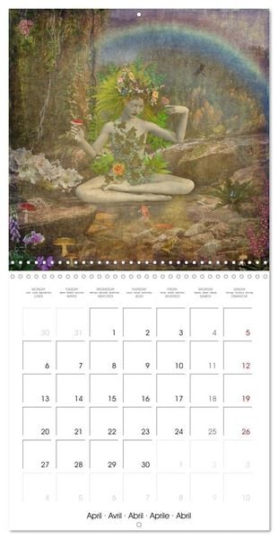 Produktbild: Lady Legends Fantasy Art (Wall Calendar 2026 12 &times; 12 Inch) CALVENDO 12 Month Wall Calendar