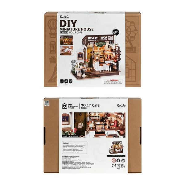 Produktbild: Book Nook DIY B&uuml;cherecke NO.17 Caf&eacute;