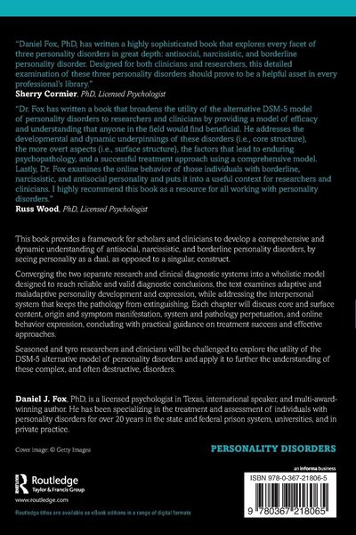 Produktbild: Antisocial, Narcissistic, and Borderline Personality Disorders