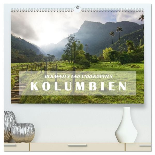 Produktbild: BEKANNTES UND UNBEKANNTES KOLUMBIEN (hochwertiger Premium Wandkalender 2026 DIN A2 quer), Kunstdruck in Hochglanz