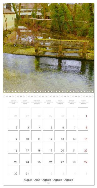 Produktbild: South Germany- Visiting the beautiful village Blaubeuren in the Swabian Alps (Wall Calendar 2027 12 &times; 12 Inch) CALVENDO 12 Month Wall Calendar