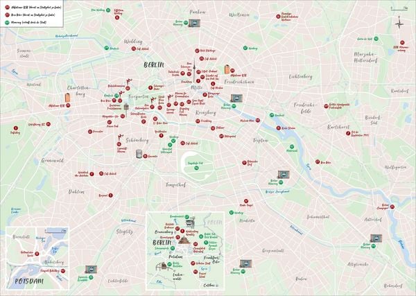 Produktbild: Das Buch der kuriosen Orte in Berlin