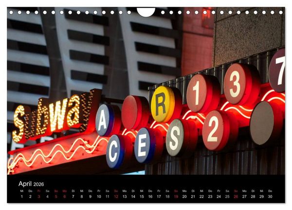 Produktbild: Zu Besuch in New York (Wandkalender 2026 DIN A4 quer), CALVENDO Monatskalender