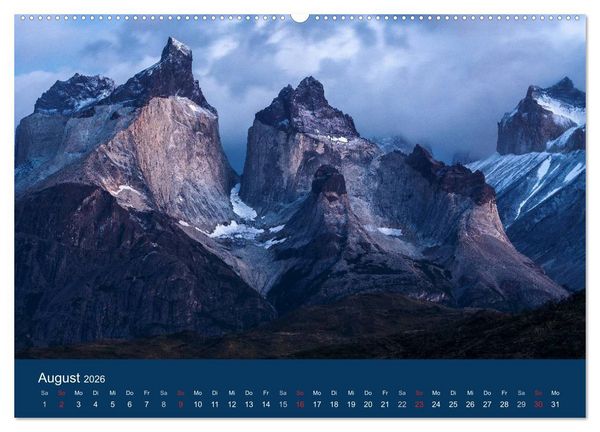 Produktbild: Patagonien-Land der Extreme (hochwertiger Premium Wandkalender 2026 DIN A2 quer), Kunstdruck in Hochglanz