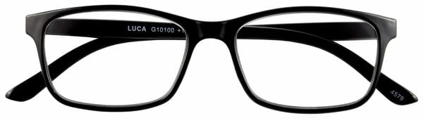 Lesebrille LUCA, schwarz, +2.00 dpt