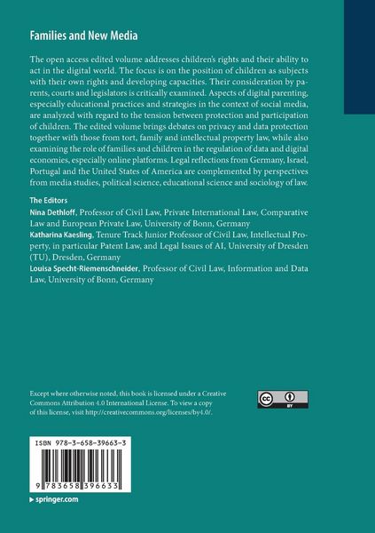 Produktbild: Families and New Media