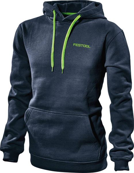 Festool 577756 Kapuzenpullover Kleider-Größe: XL Dunkelblau, Grün