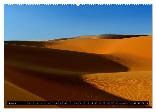Produktbild: Rub al Khali - die gr&ouml;sste Sandw&uuml;ste der Erde (hochwertiger Premium Wandkalender 2026 DIN A2 quer), Kunstdruck in Hochglanz