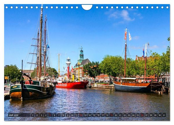 Produktbild: EMDEN Atemberaubende Momente am Wasser (Wandkalender 2026 DIN A4 quer), CALVENDO Monatskalender