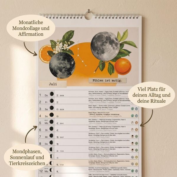 Produktbild: Einfach mit dem Mond 2027