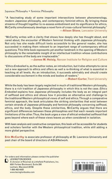 Produktbild: Ethics Embodied