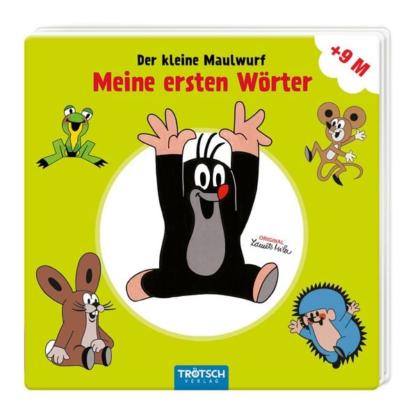 Produktbild: Tr&ouml;tsch Der kleine Maulwurf Leporello Meine ersten W&ouml;rter
