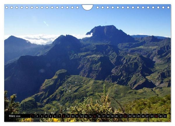 Produktbild: La R&eacute;union - Paradies im indischen Ozean (Wandkalender 2026 DIN A4 quer), CALVENDO Monatskalender
