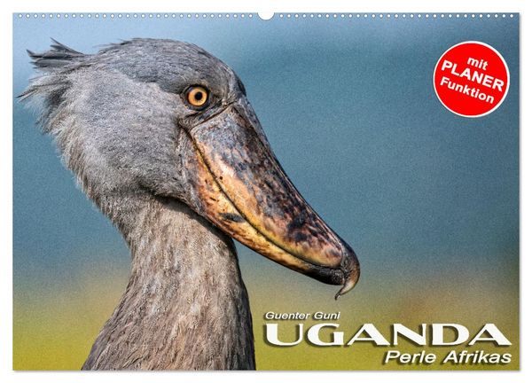 UGANDA - Perle Afrikas (Wandkalender 2026 DIN A2 quer), CALVENDO Monatskalender