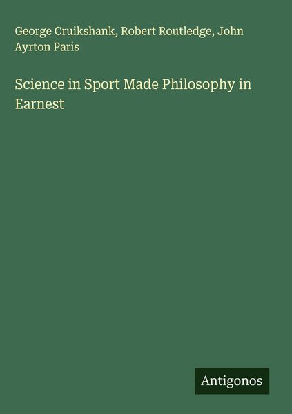 Produktbild: Science in Sport Made Philosophy in Earnest