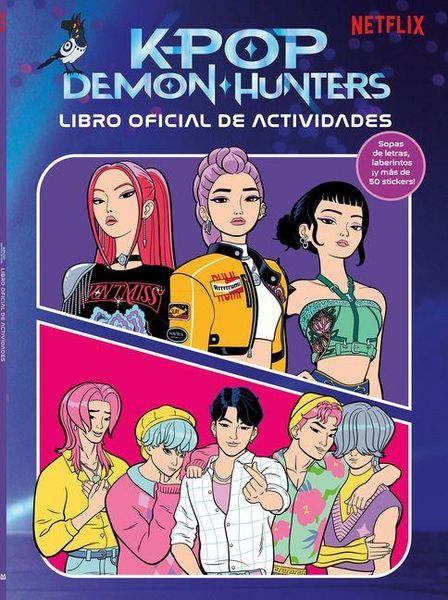 Produktbild: K-Pop Demon Hunters: Libro Oficial de Actividades / K-Pop Demon Hunters: Official Activity Book