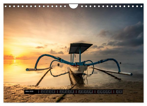 Produktbild: Urlaub Pur, 12 Str&auml;nde aus 12 L&auml;ndern (Wandkalender 2026 DIN A4 quer), CALVENDO Monatskalender