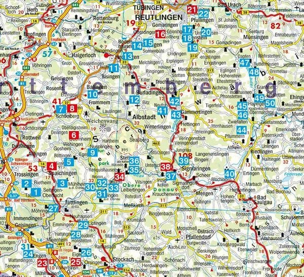 Produktbild: ROTHER Wanderf&uuml;hrer Schw&auml;bische Alb West