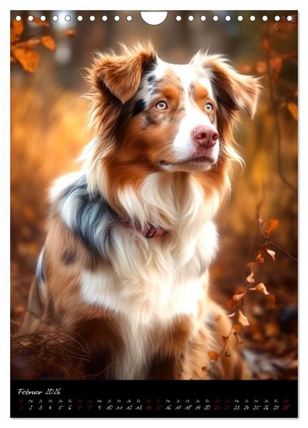Produktbild: Australian Shepherd (Wandkalender 2026 DIN A4 hoch), CALVENDO Monatskalender